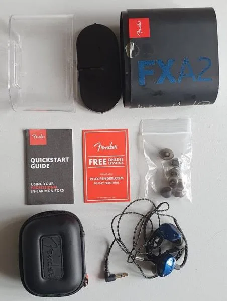 in-ear sluchátka Fender FXA2
