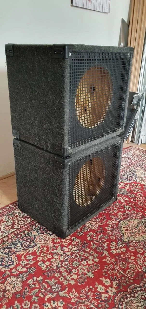 Malé kytarové reproboxy 1x12" bez repro
