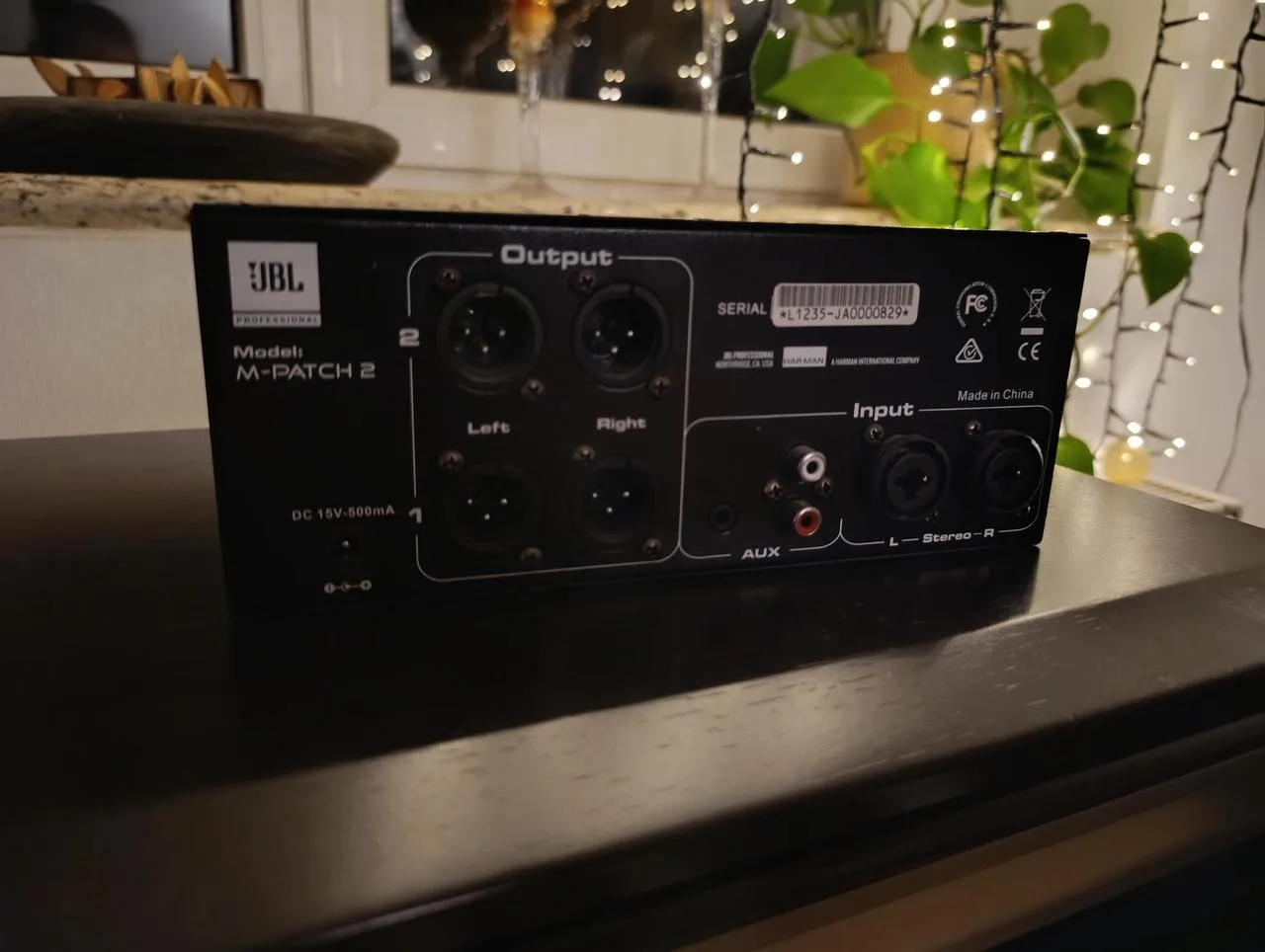 JBL M-Patch 2 – Pasivní mikrofonní a studiový kontroler