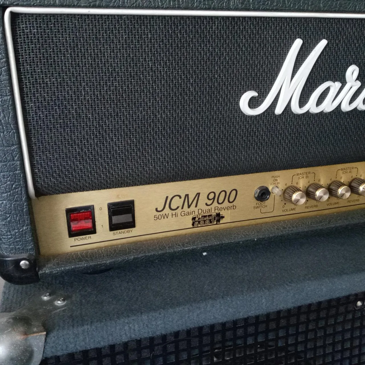 Kytarový zesilovač Marshall Jcm 900 50w dual reverb 4500