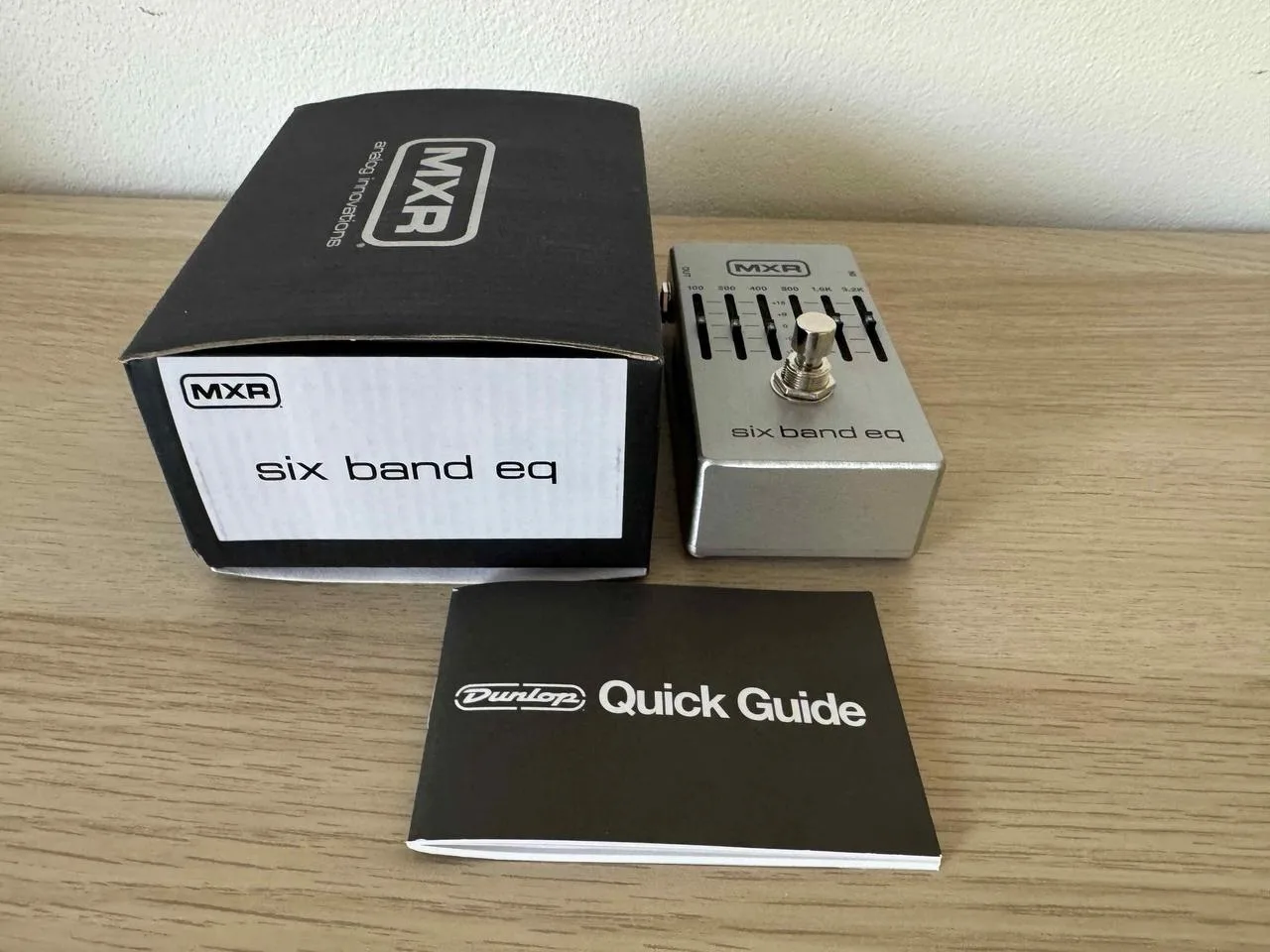 MXR Six Band EQ – téměř nový, krabice, záruka