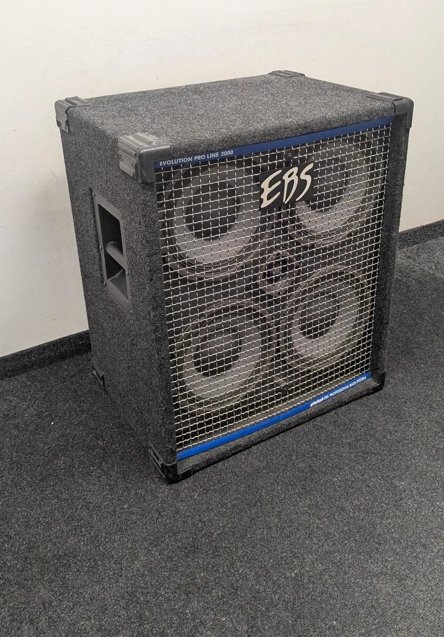 bass bedna EBS 410 Evolution PRO LINE 2000, Made in Sweden!