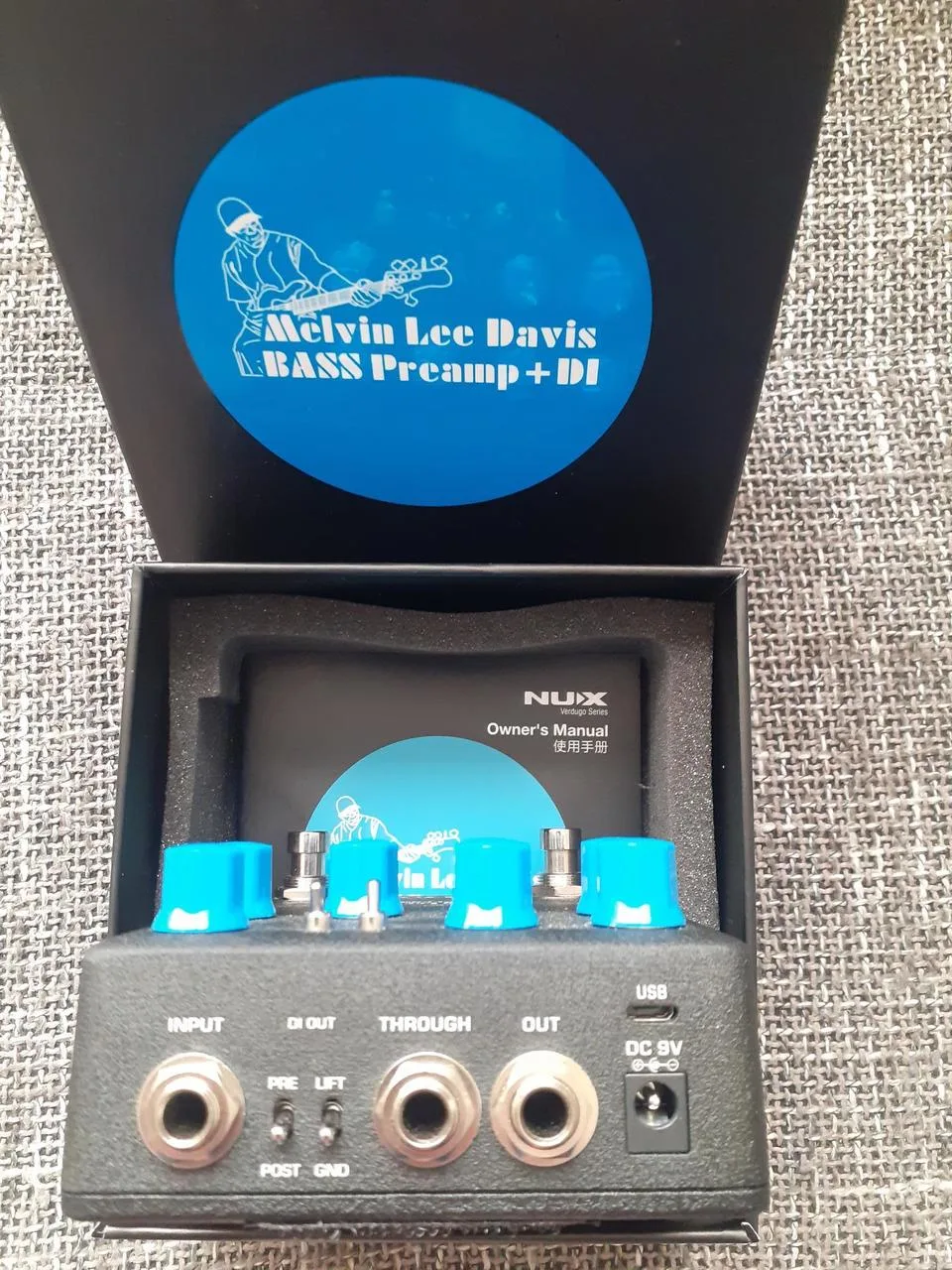 Melvin Lee Davis Bass Preamp + DI