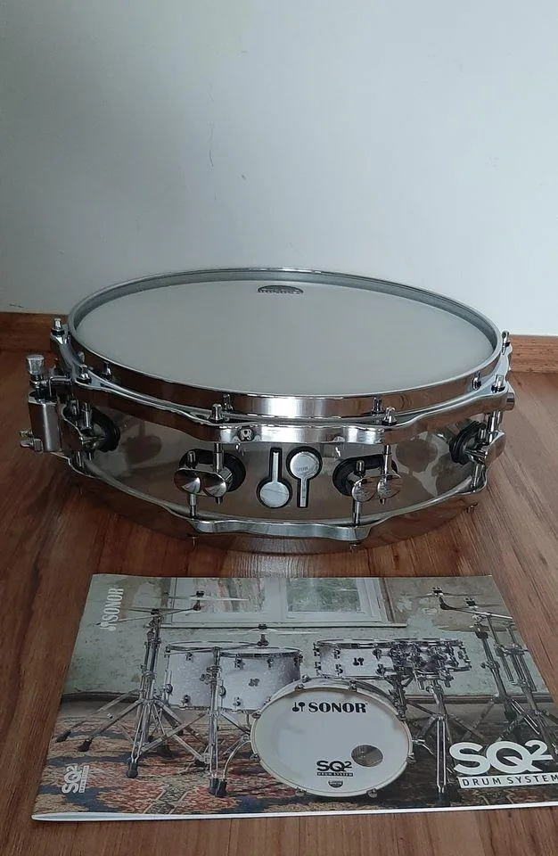Prodám snare Sonor SQ2 Acryl- 14x4,25"