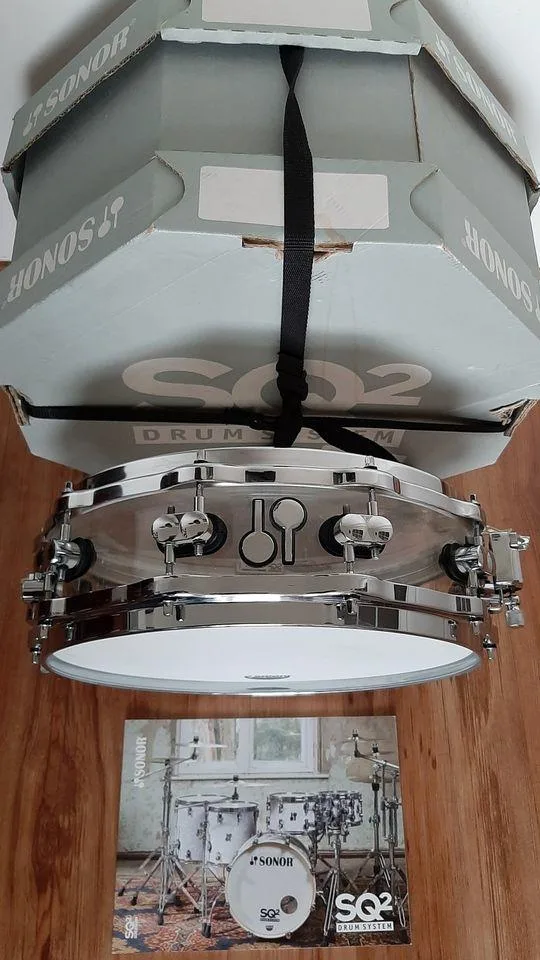 Prodám snare Sonor SQ2 Acryl- 14x4,25"