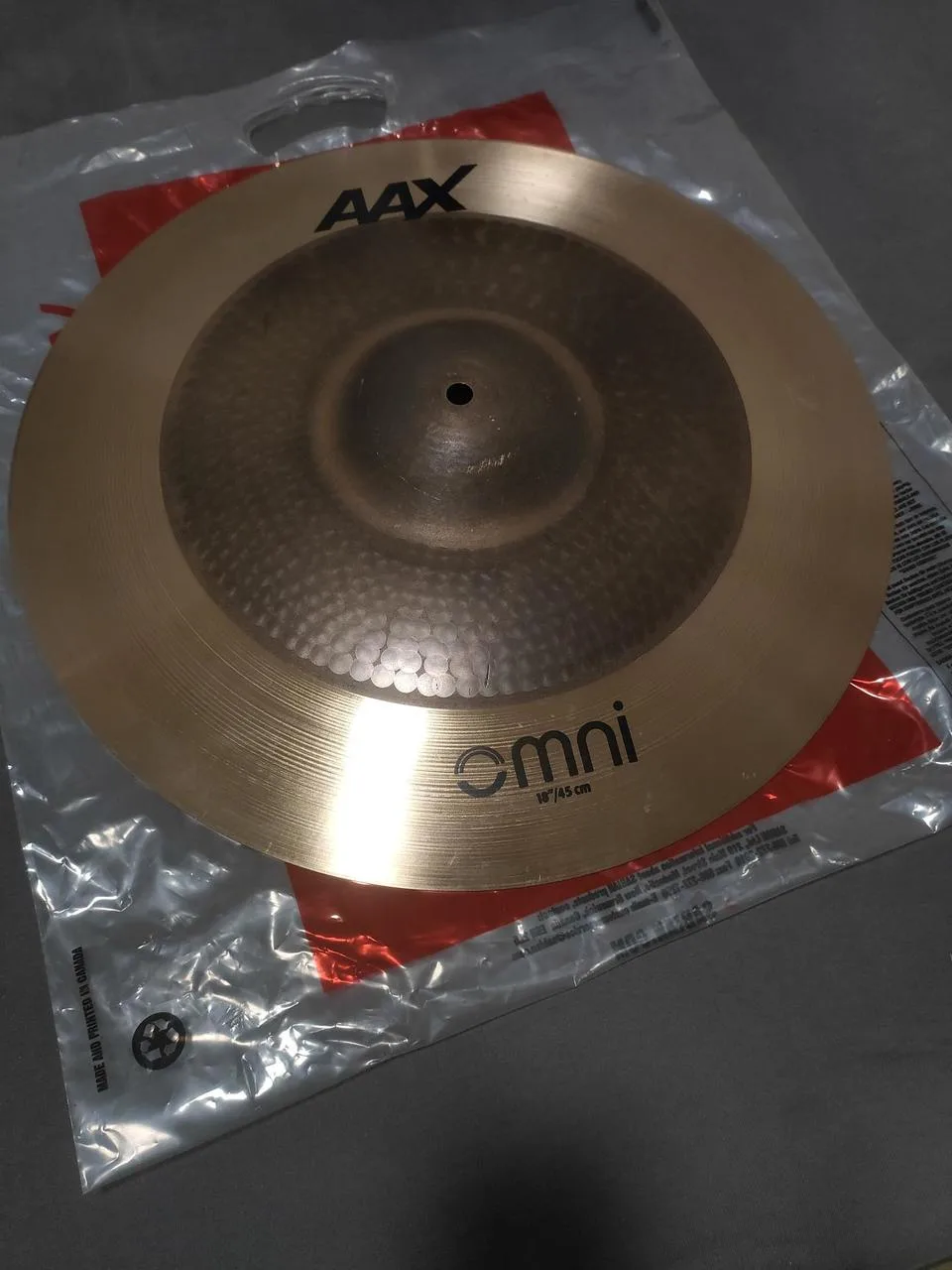 Sabian AAX OMNI 18" Crash-Ride