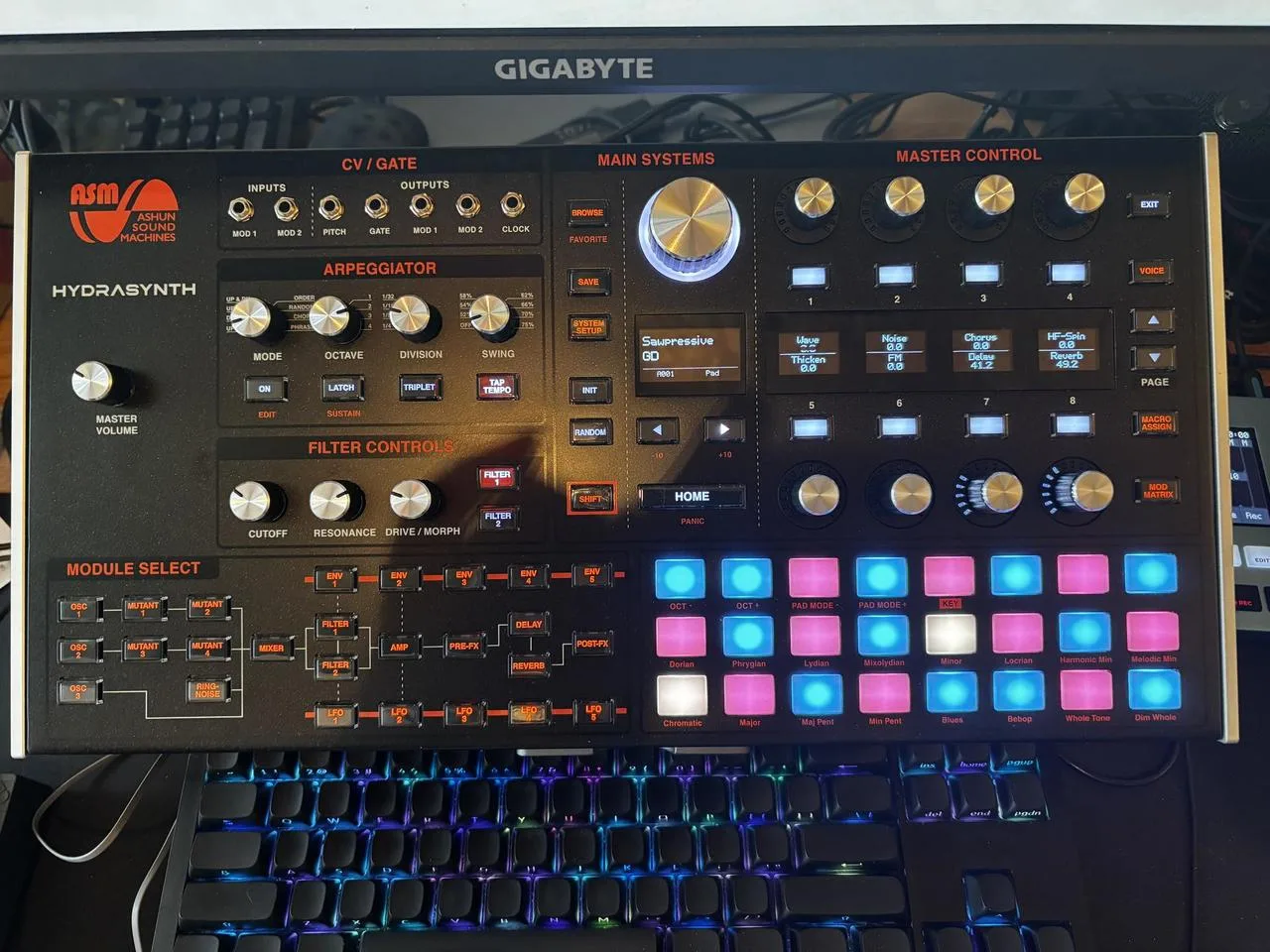 ASM Hydrasynth Desktop - Nový, pouze vybalený, 30 m záruky