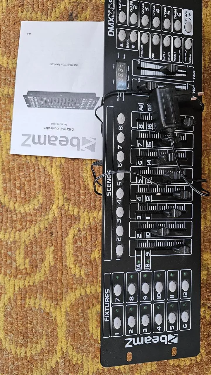 BeamZ DMX-192S kontroler s 192 kanálami