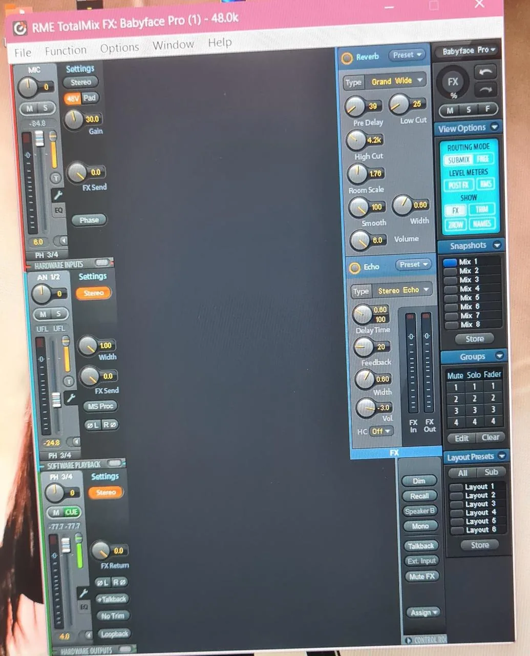 RME Babyface Pro FS
