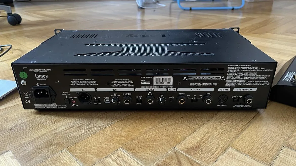 Laney Ironheart IRT-STUDIO - 15w Rack amp