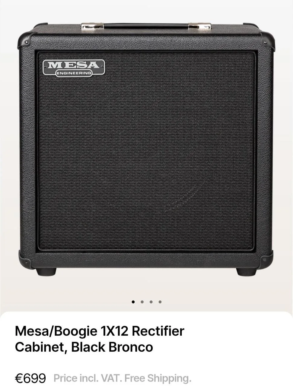 Mesa/Boogie 1X12 Rectifier Cabinet