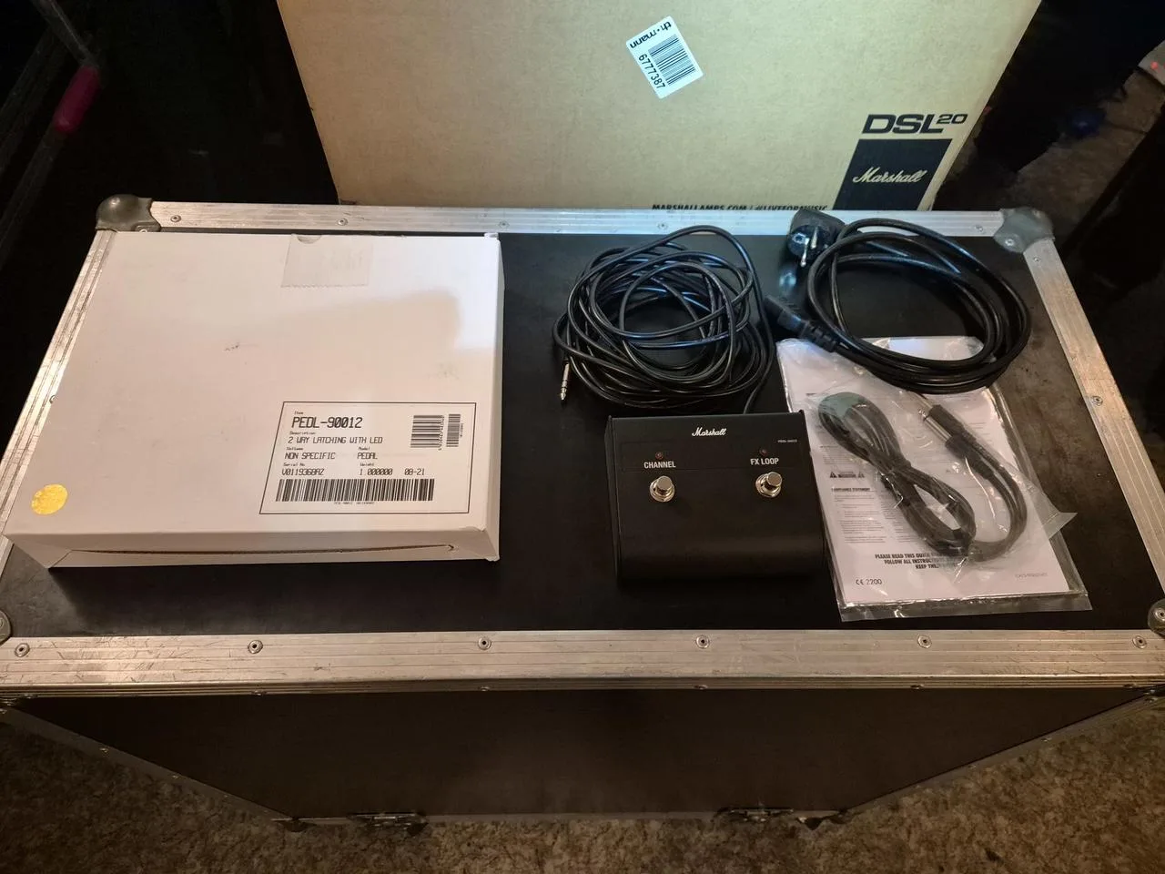 Marshall DSL 20HR + MX212AR