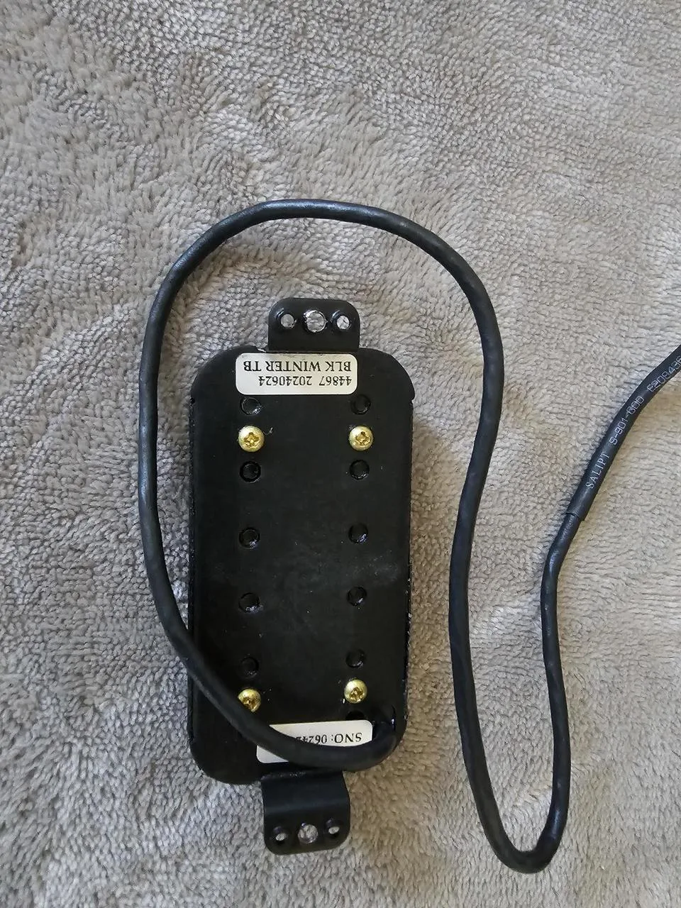 snímač Seymour Duncan Blackened Black Winter Bridge