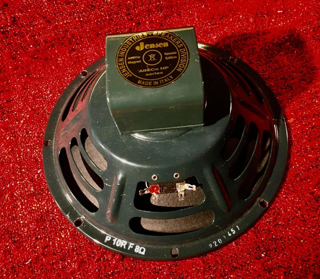 Reproduktor Jensen P10R-F, 10", 8Ohm, 15W (Italy)