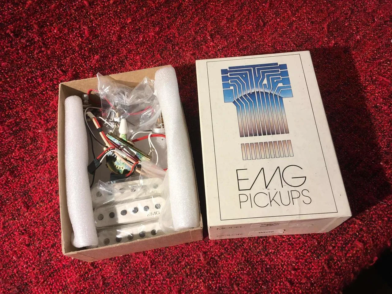 EMG SV Stratocaster set (Made in USA), old version