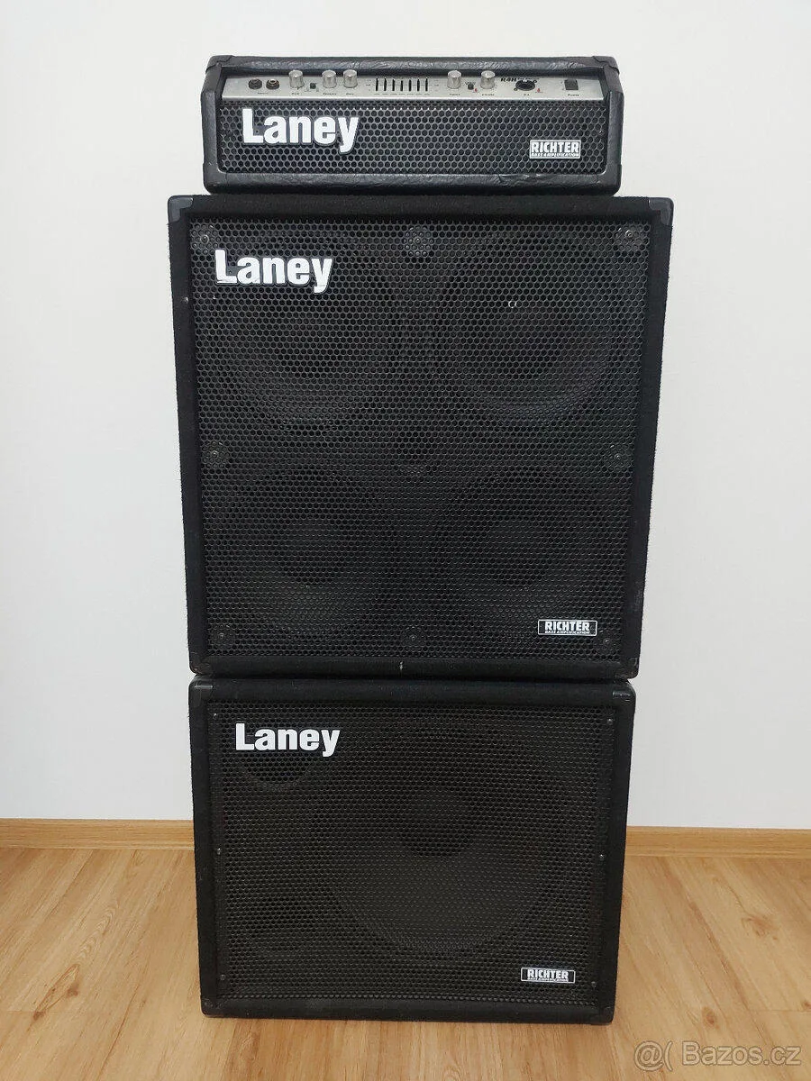 Prodám baskytarový aparát Laney