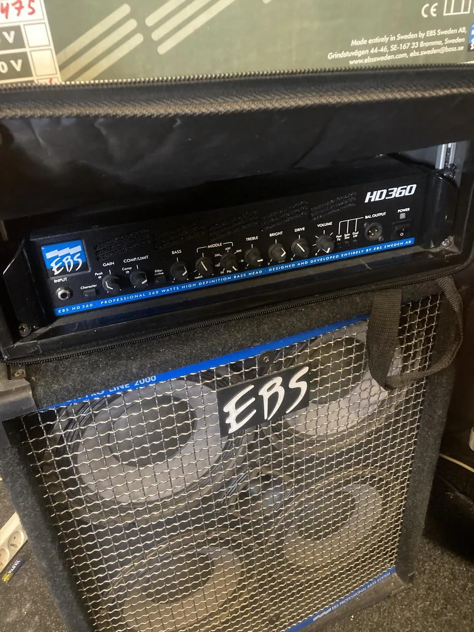 EBS HD 360 + EBS Proline 410 4 Ohm