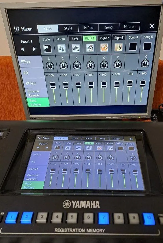 Videoadaptér pro Yamaha Genos, PSR SX-900, PSR SX-920