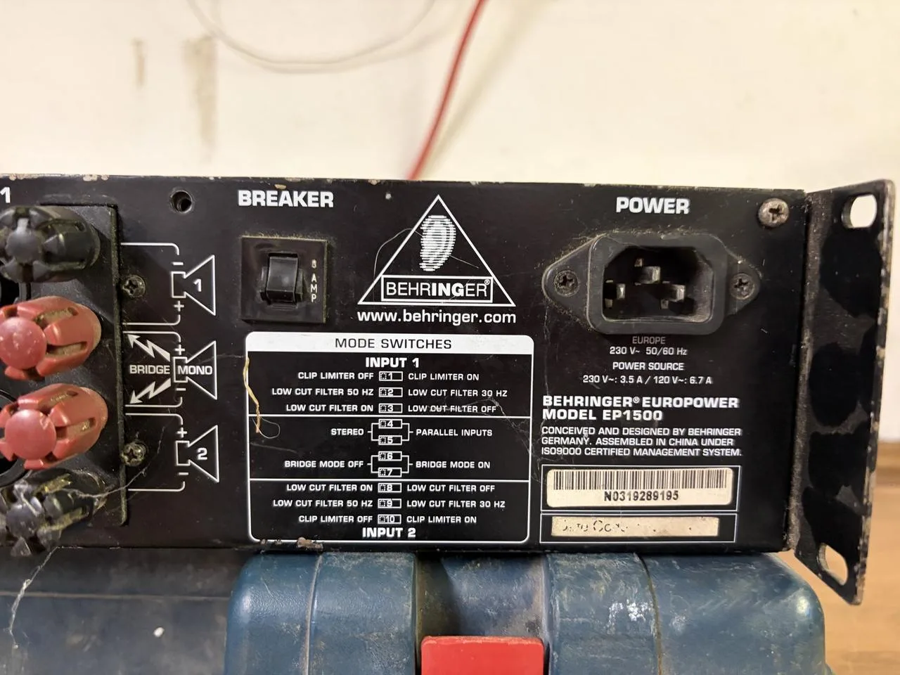 Behringer EP1500 Europower