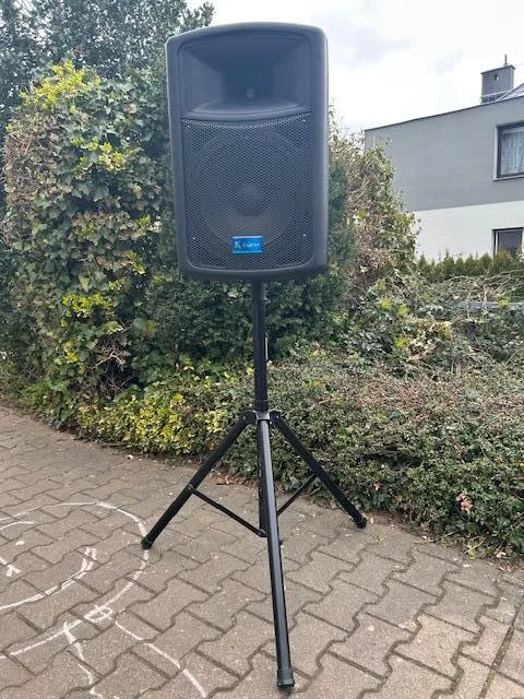 Aktivní reprobox 12" KAIFAT PSP212A + stojan – id. zpěv/akce