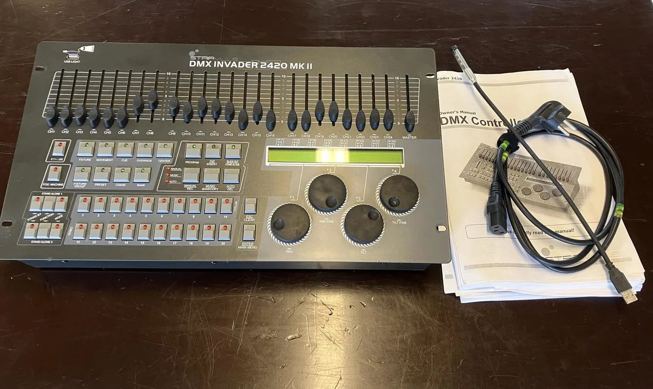 Prodám Stairville DMX Invader 2420 MK II