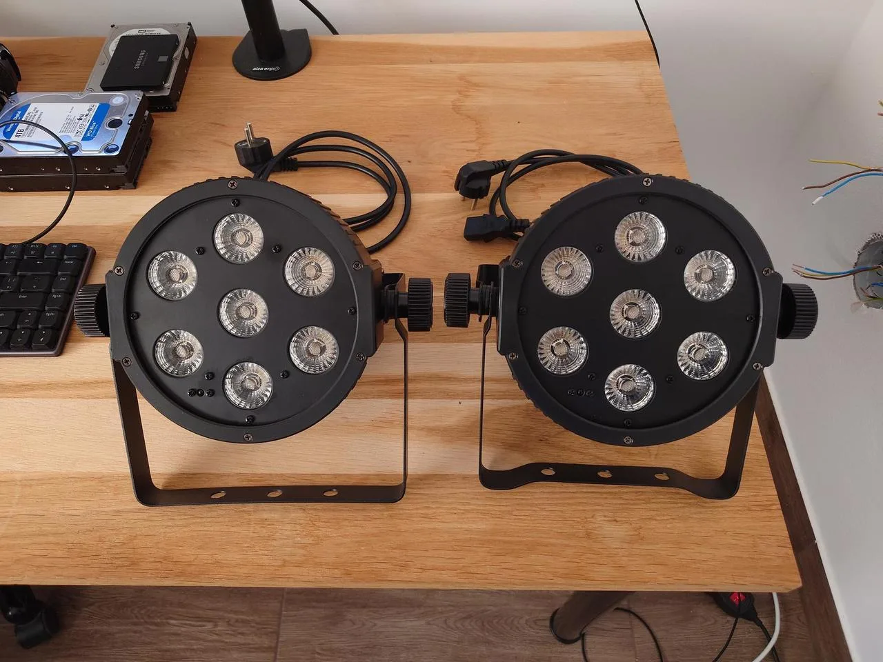 BeamZ LED FlatPAR 7x15W RGBAW 2ks