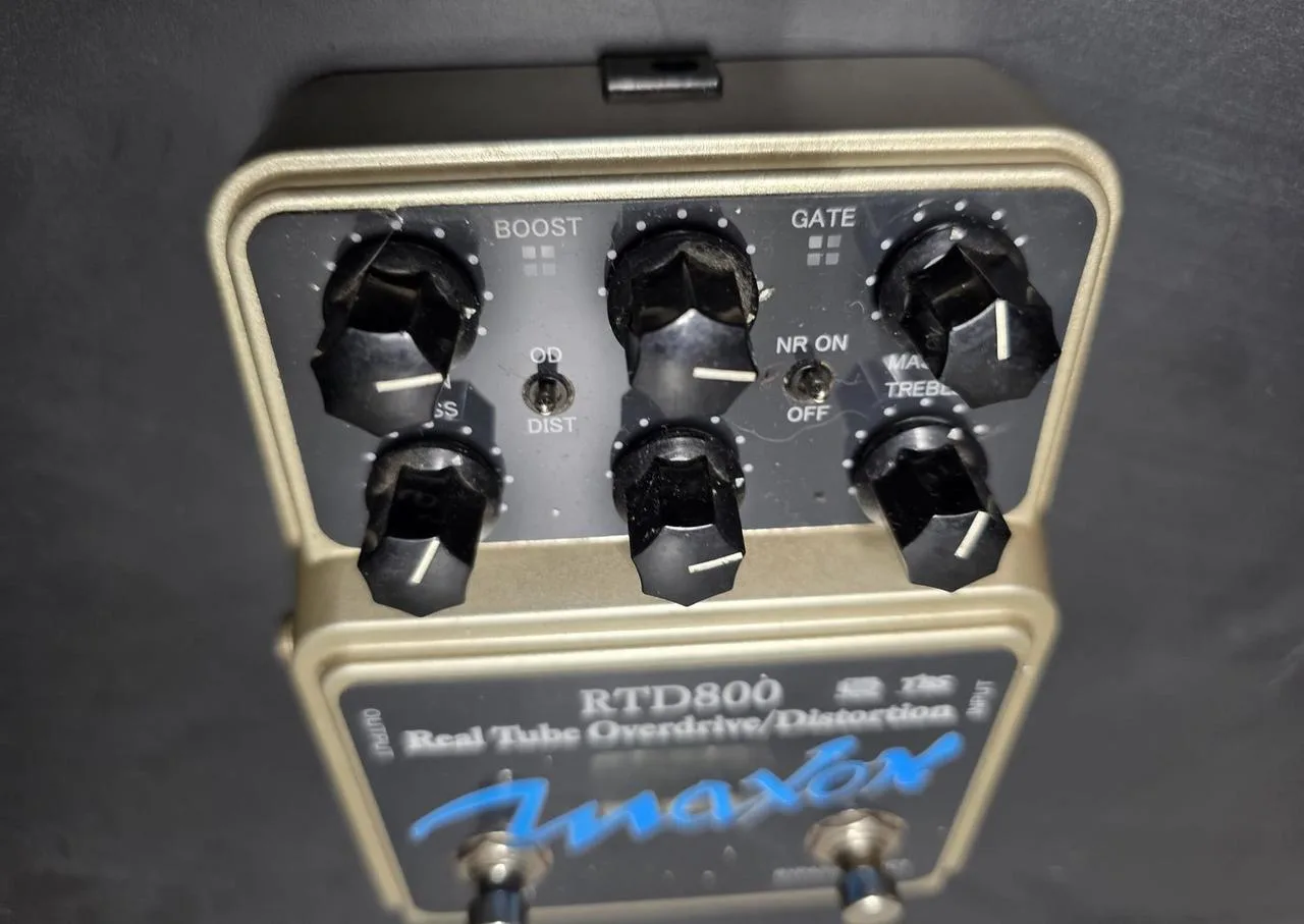 Maxon RTD800 – Poctivý lampový pedál overdrive/distortion
