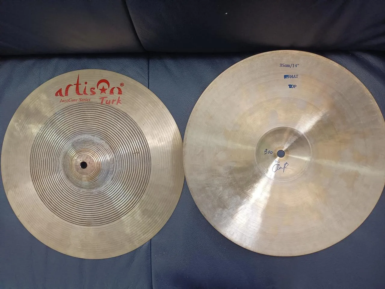 Činely 2 ks Artisan Turk Jazz Core Series 35 cm/14" Hi Hat