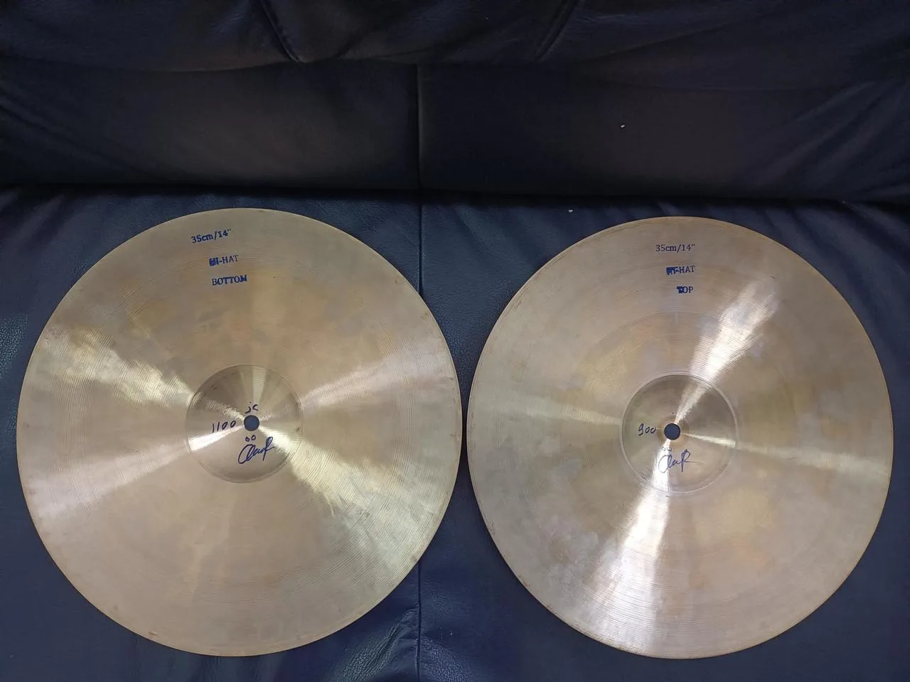 Činely 2 ks Artisan Turk Jazz Core Series 35 cm/14" Hi Hat