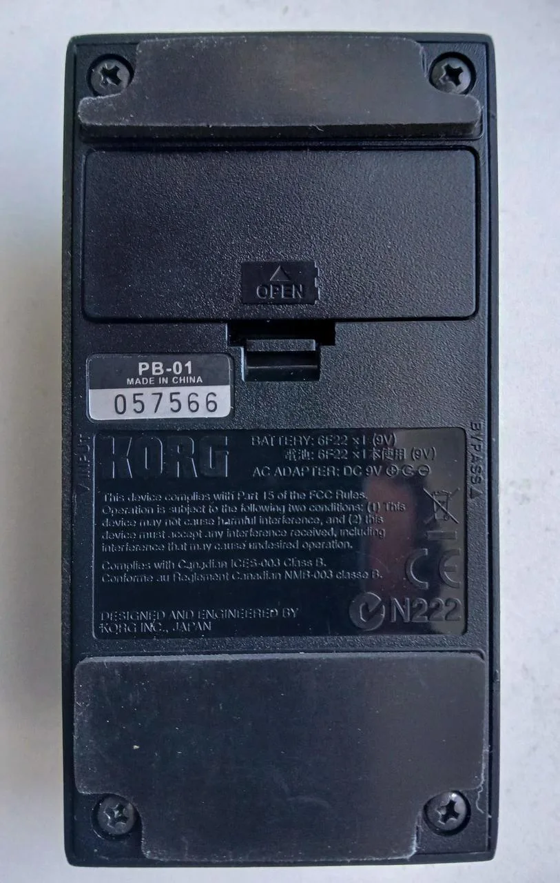 Prodám ladičku KORG Pitchblack PB-01