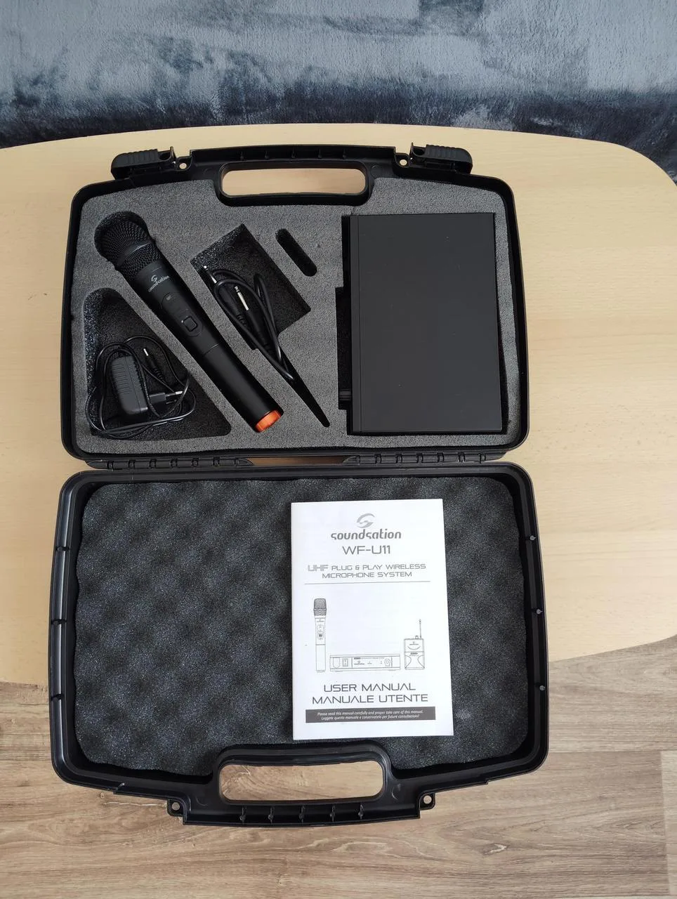 Bezdrátový mikrofon Soundsation WF-U11HA