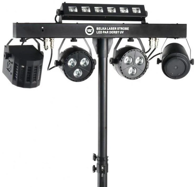 Prodám LIGHT4ME Belka Laser Stroboskop LED PAR Derby