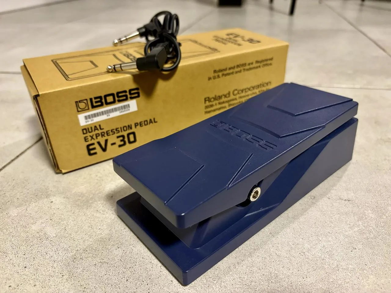 Boss EV-30 Expression pedal