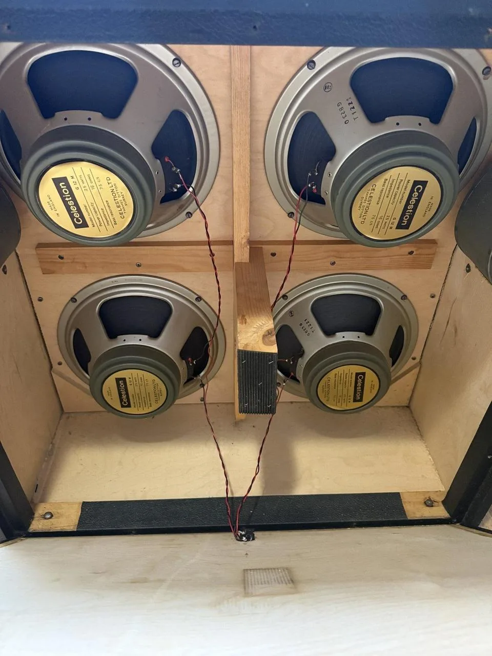 Marshall 1960A Cabinet - 1969 Prerola Pulsonic G12M T1221