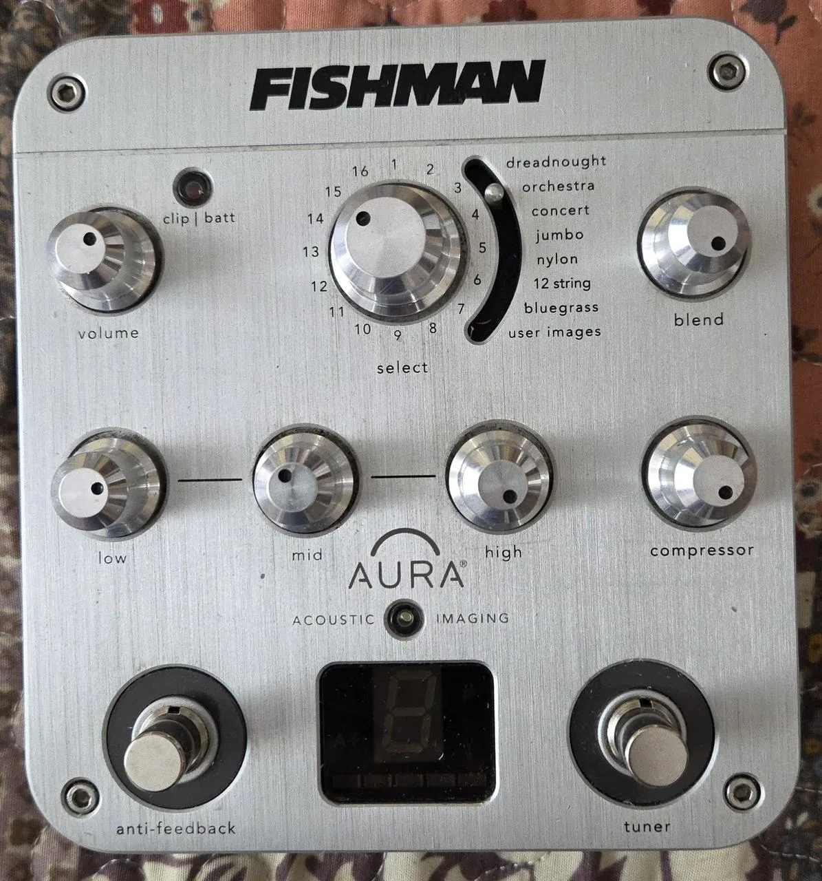 Predám Fishman Aura Spectrum DI
