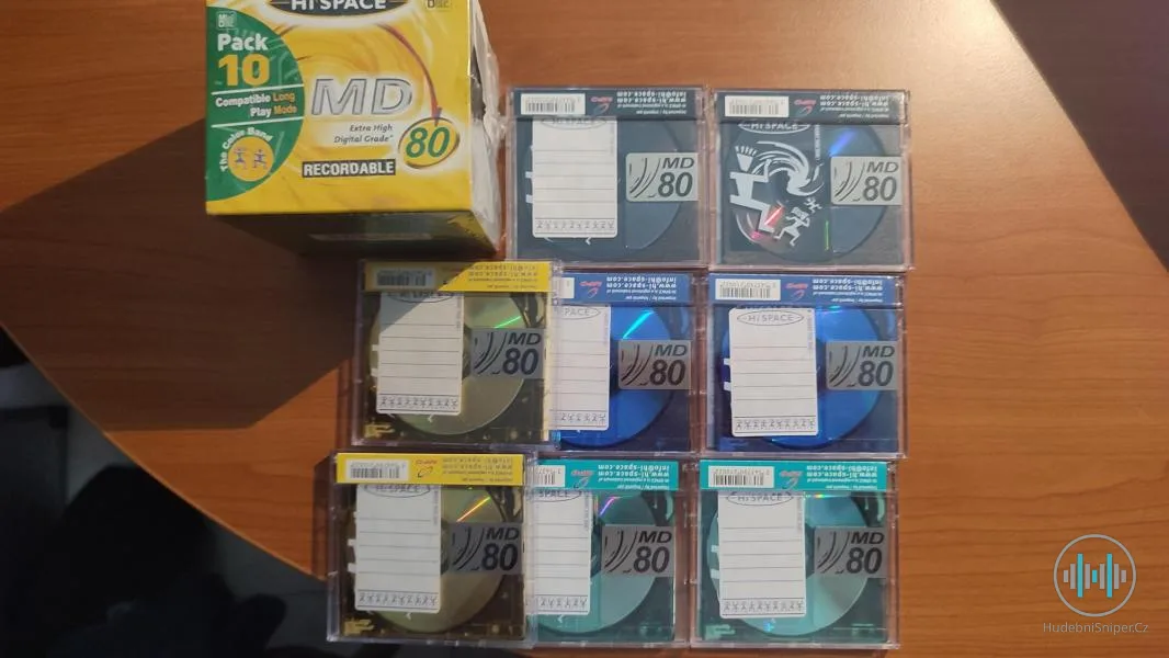 Nabízím nosiče MiniDisc