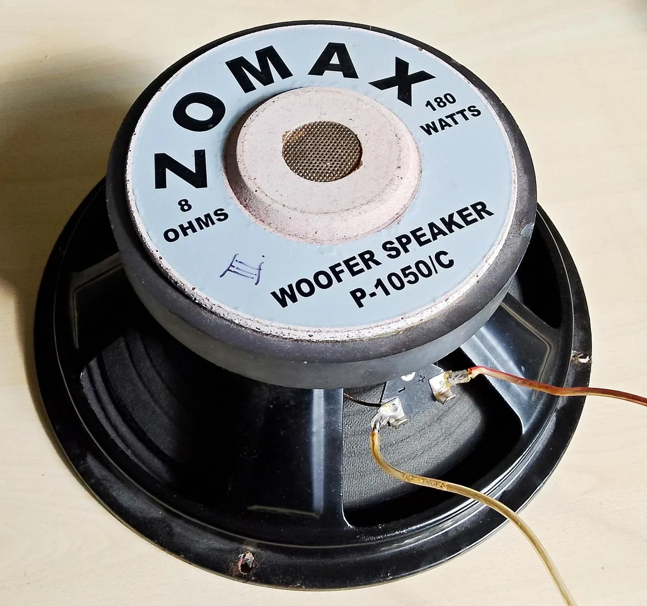 Basové reproduktory ZOMAX P 1050/C