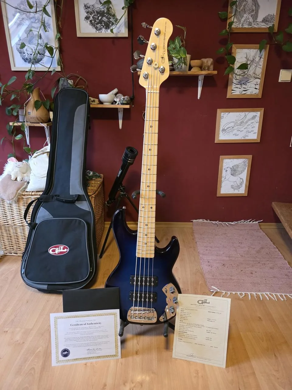 G&L L-2500 CLF Research Series 750 – NOVÁ NEHRANÁ – 50 000 K