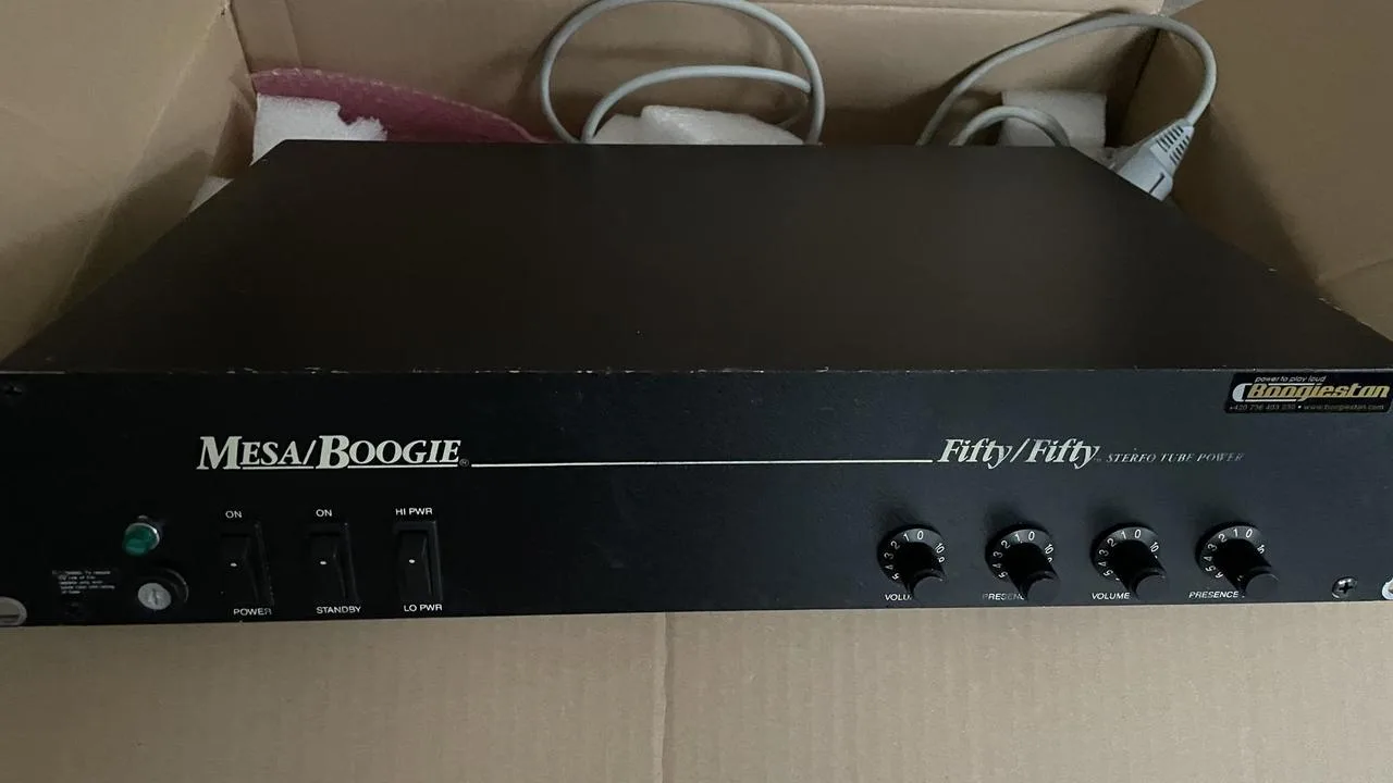 Mesa Boogie Fifty/Fifty 50W stereo koncový zesilovač