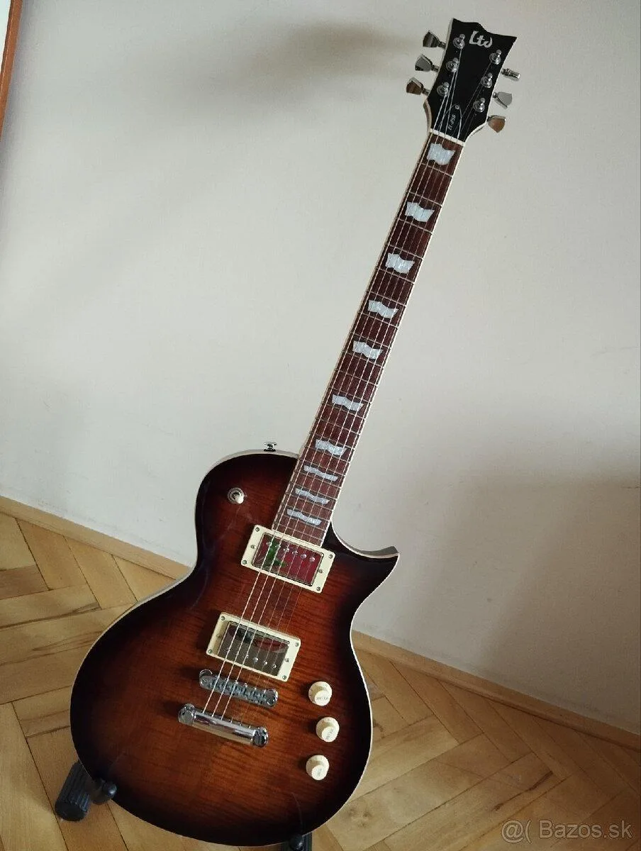 Elektrická gitara LTD EC 256FM a príslušensto
