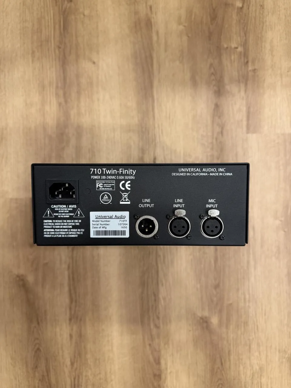 Universal Audio 710 Twin-Finity