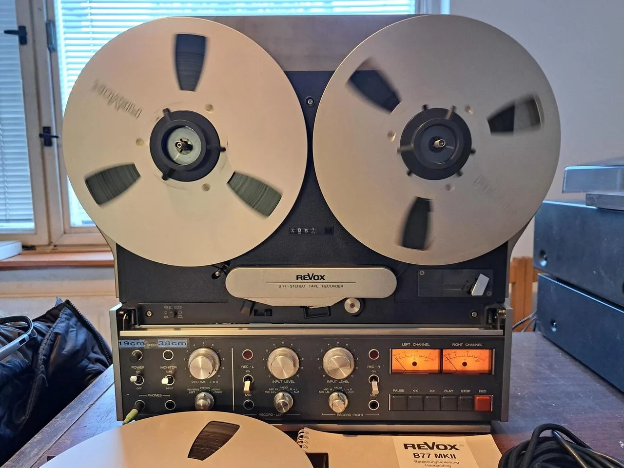 Revox B-77 High Speed (19/38), půlstopý