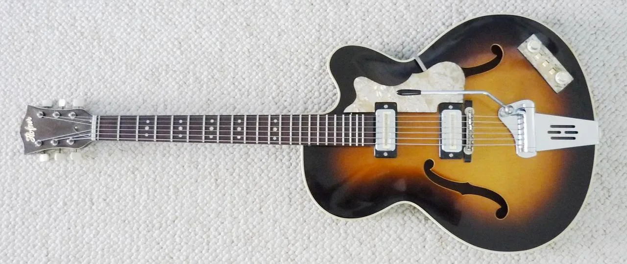 Höfner guitar 4500 E2, Made in Germany