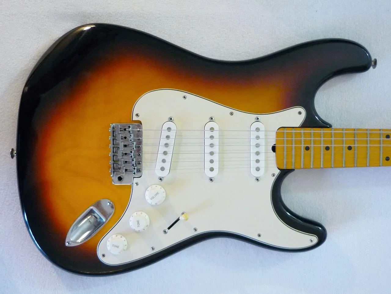 Elektrická kytara kopie Fender Strat, Made in Japan
