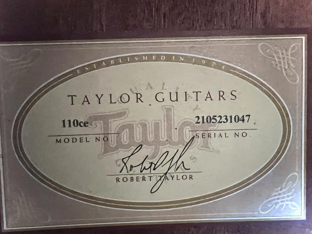 Taylor 110ce – Elektroakustická kytar + pevný kufr