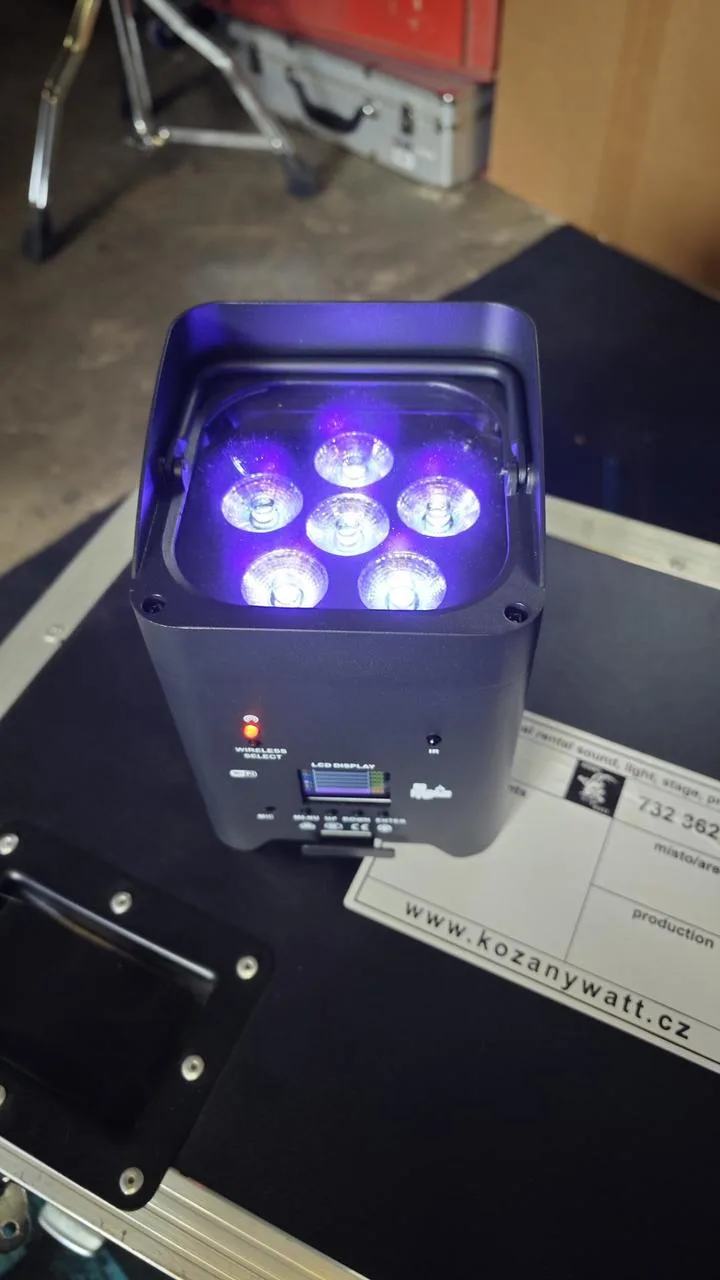 Bateriové led světla 6x18