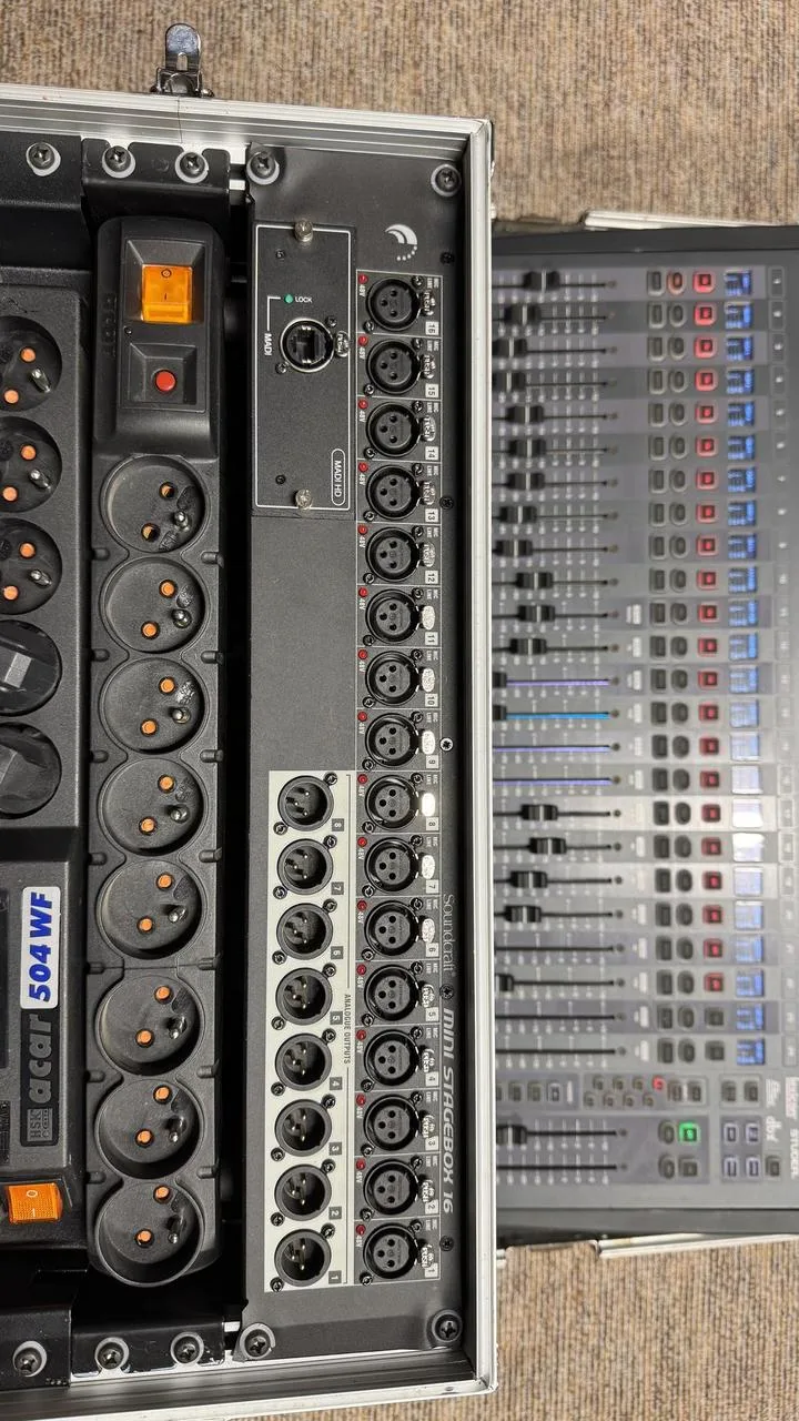 Stage box  mini 16- Soundcraft