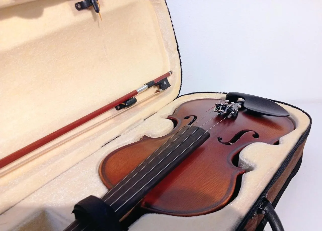 Sada houslí SoundSation Virtuoso 4/4, pouzdra a dalšího