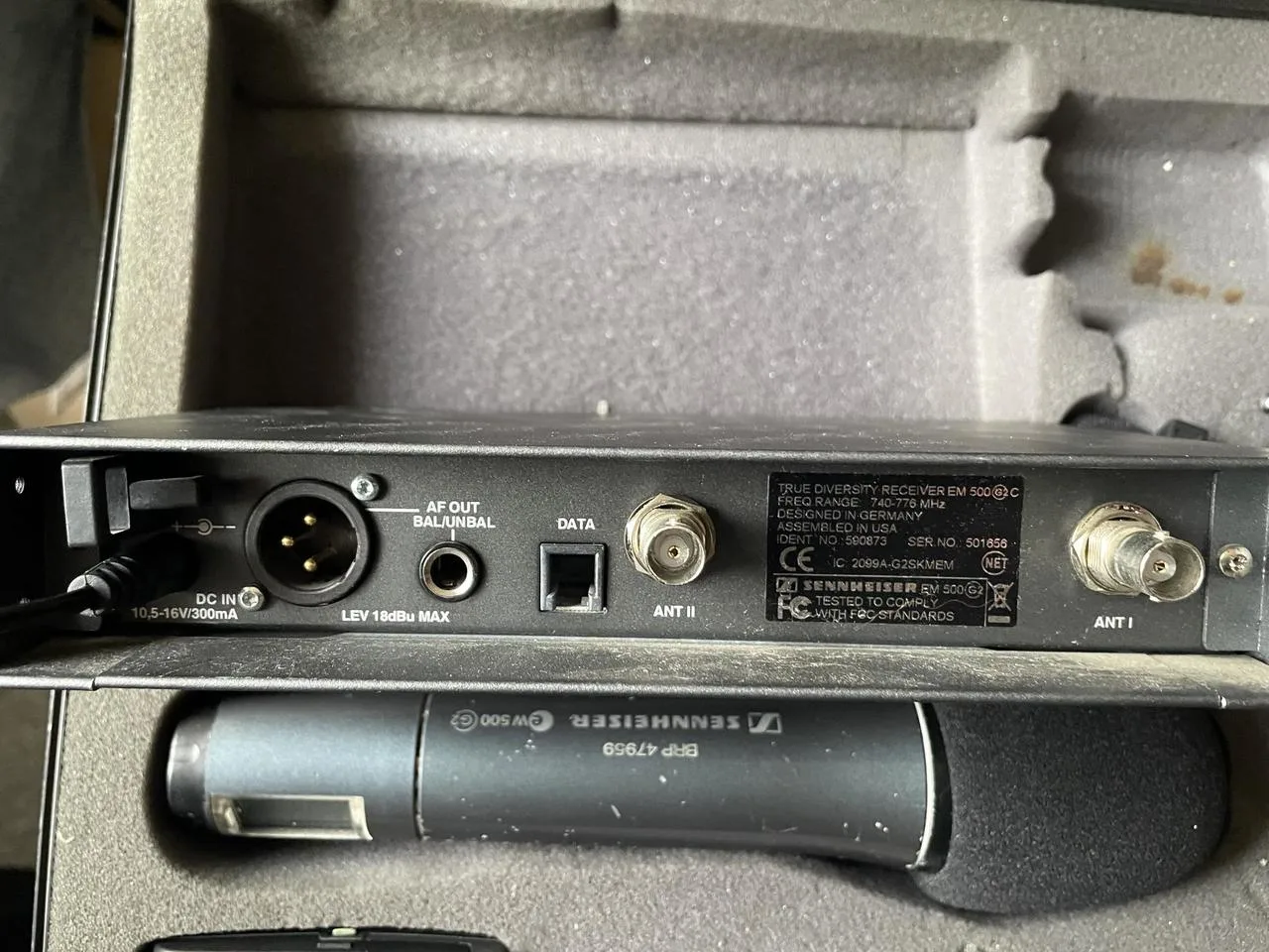 Bezdrát Sennheiser sada  EW500