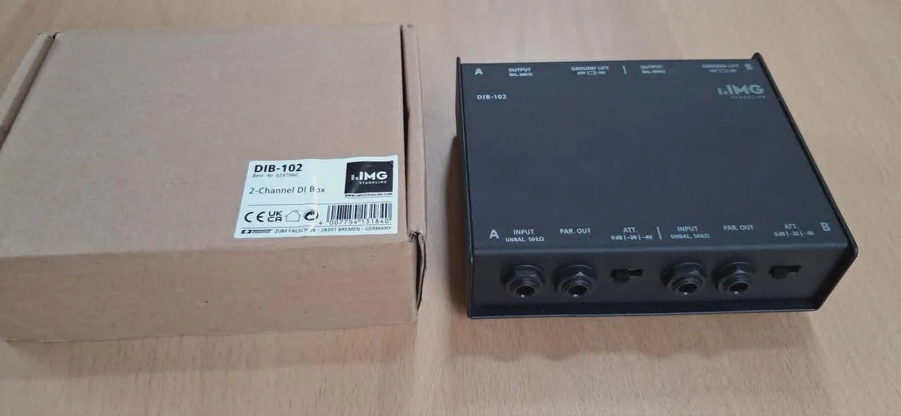 2 Channel DI box IMG DIB-102